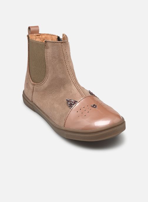 GBB Bottines Jessine fille rose