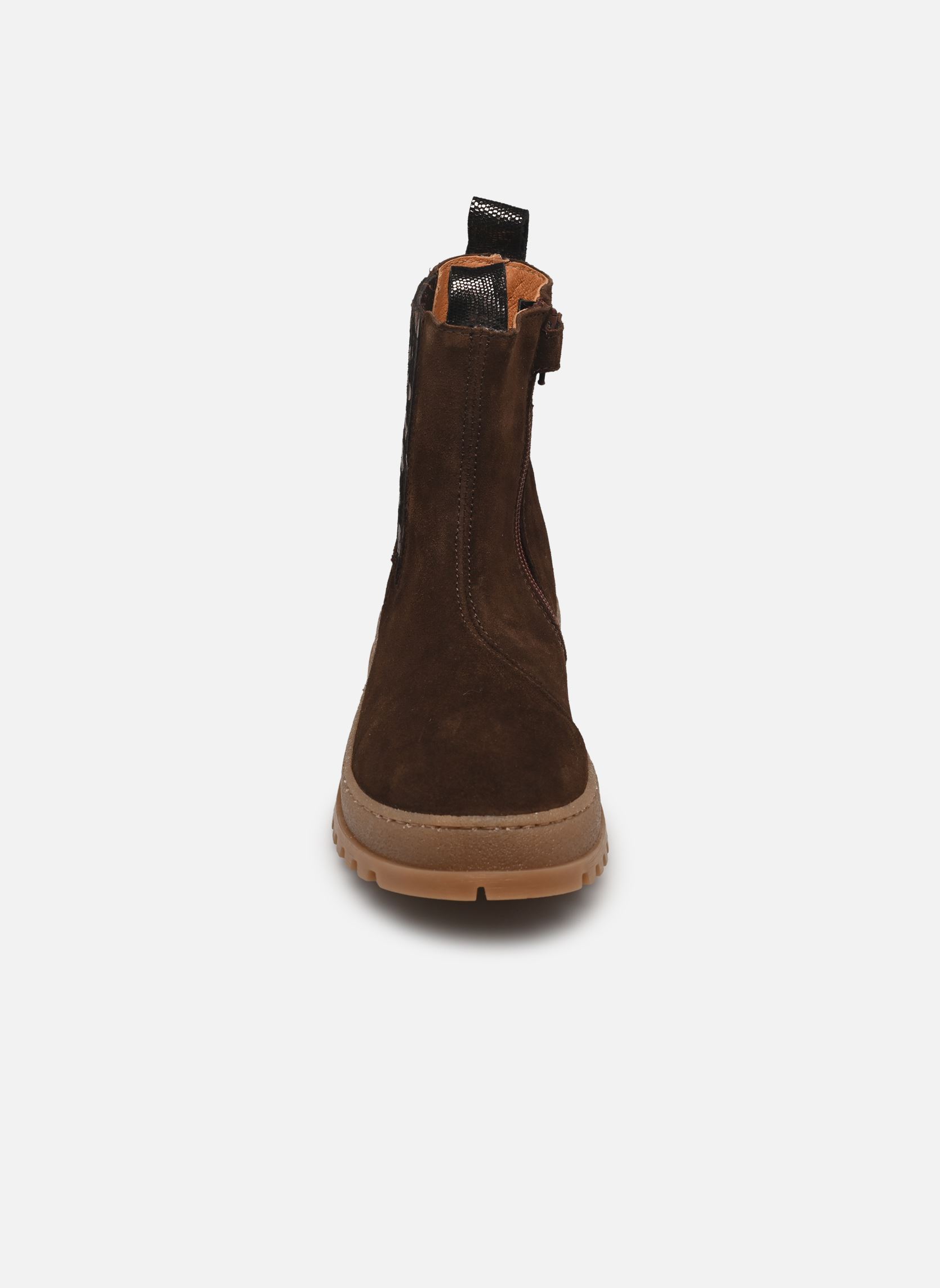Enkellaarsjes Romona meisjes bruin GBB Enkellaarsjes Romona meisjes bruin CRT CHOCOLAT