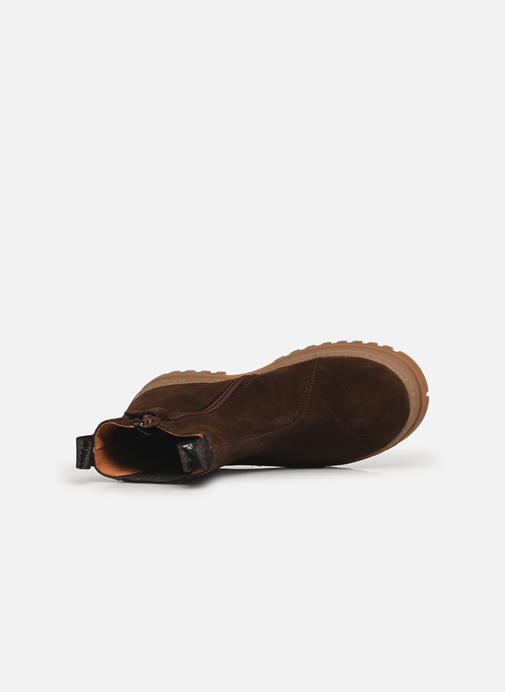 Enkellaarsjes Romona meisjes bruin GBB Enkellaarsjes Romona meisjes bruin CRT CHOCOLAT