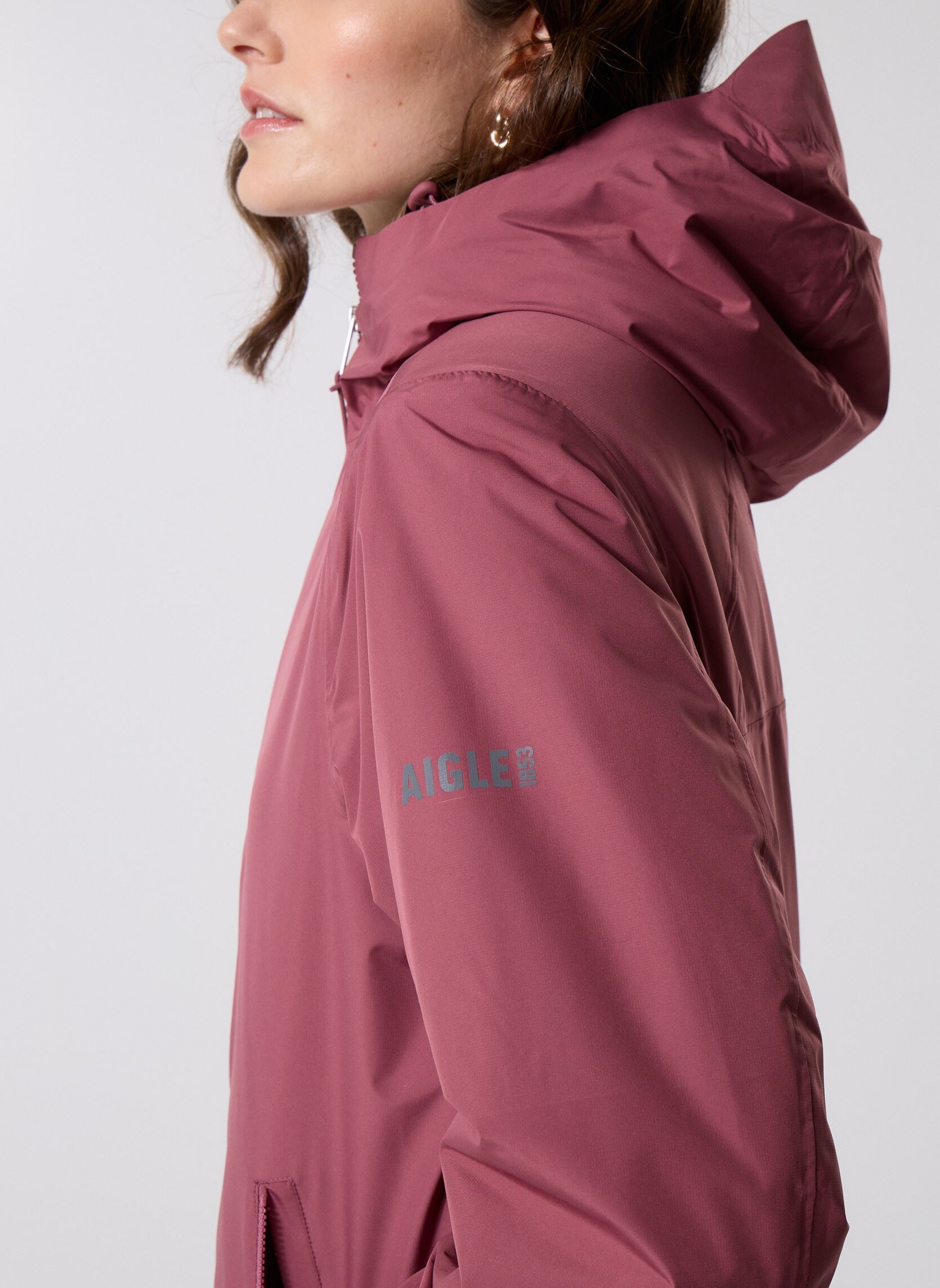Winterjas Rainpack 90 Sherpa dames bordeaux Aigle Winterjas Rainpack 90 Sherpa dames bordeaux Burgundy