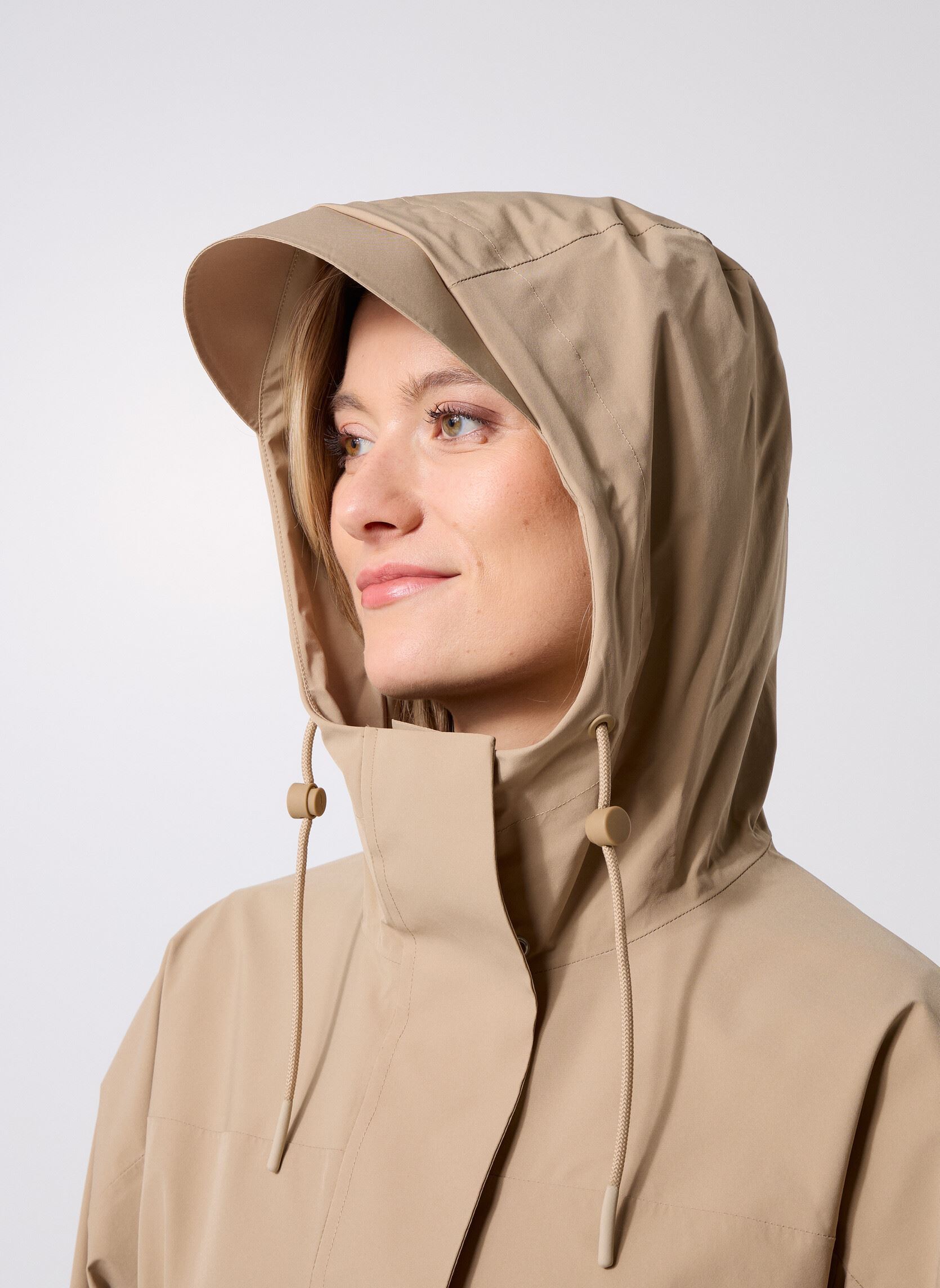 Parkas Trench Long MTD® femme beige Aigle Parkas Trench Long MTD® femme beige OSIER