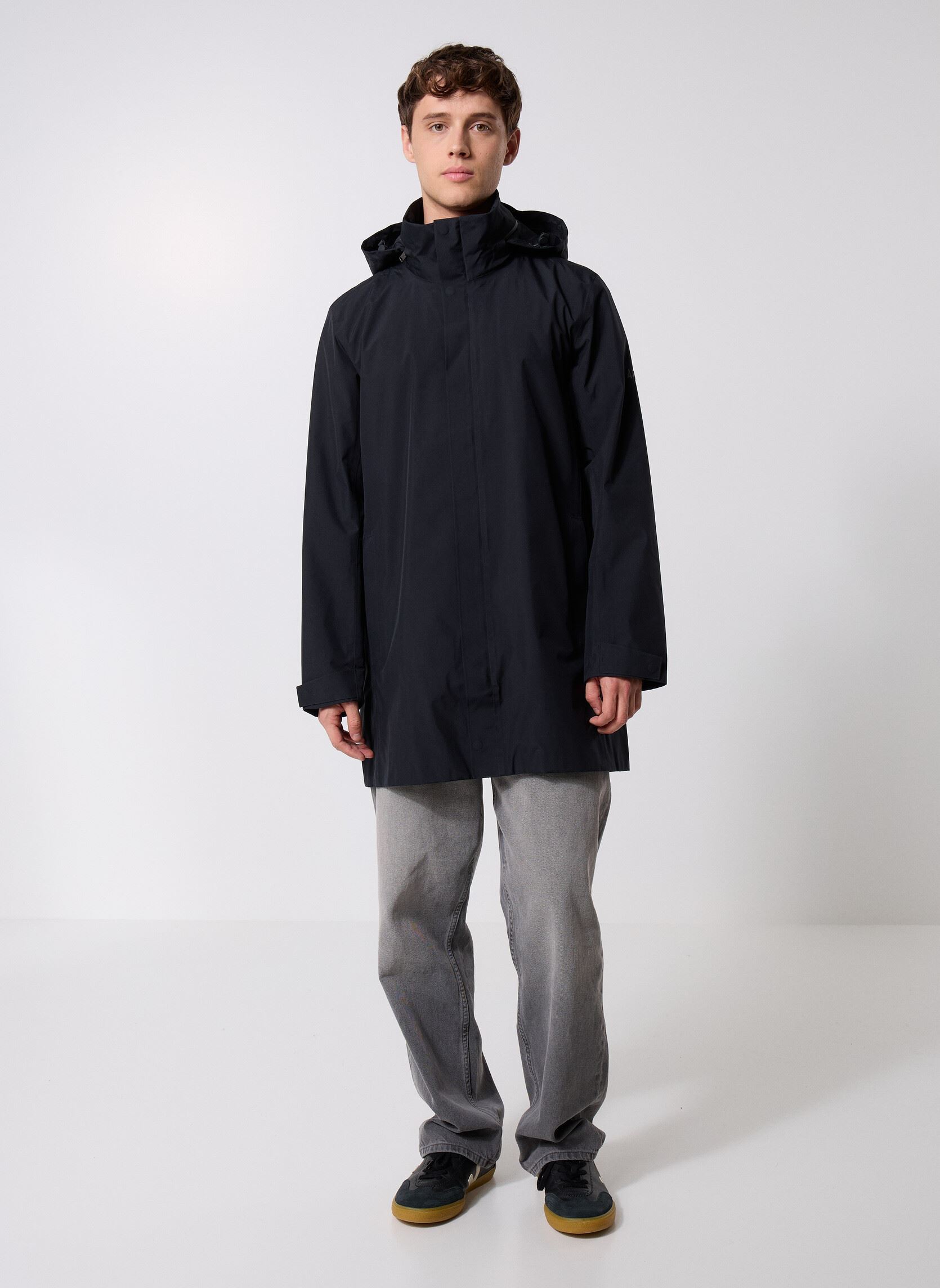 Parkas Parka Longue Gore-Tex Avec Capuches Retr homme noir Aigle Parkas Parka Longue Gore-Tex Avec Capuches Retr homme noir Noir
