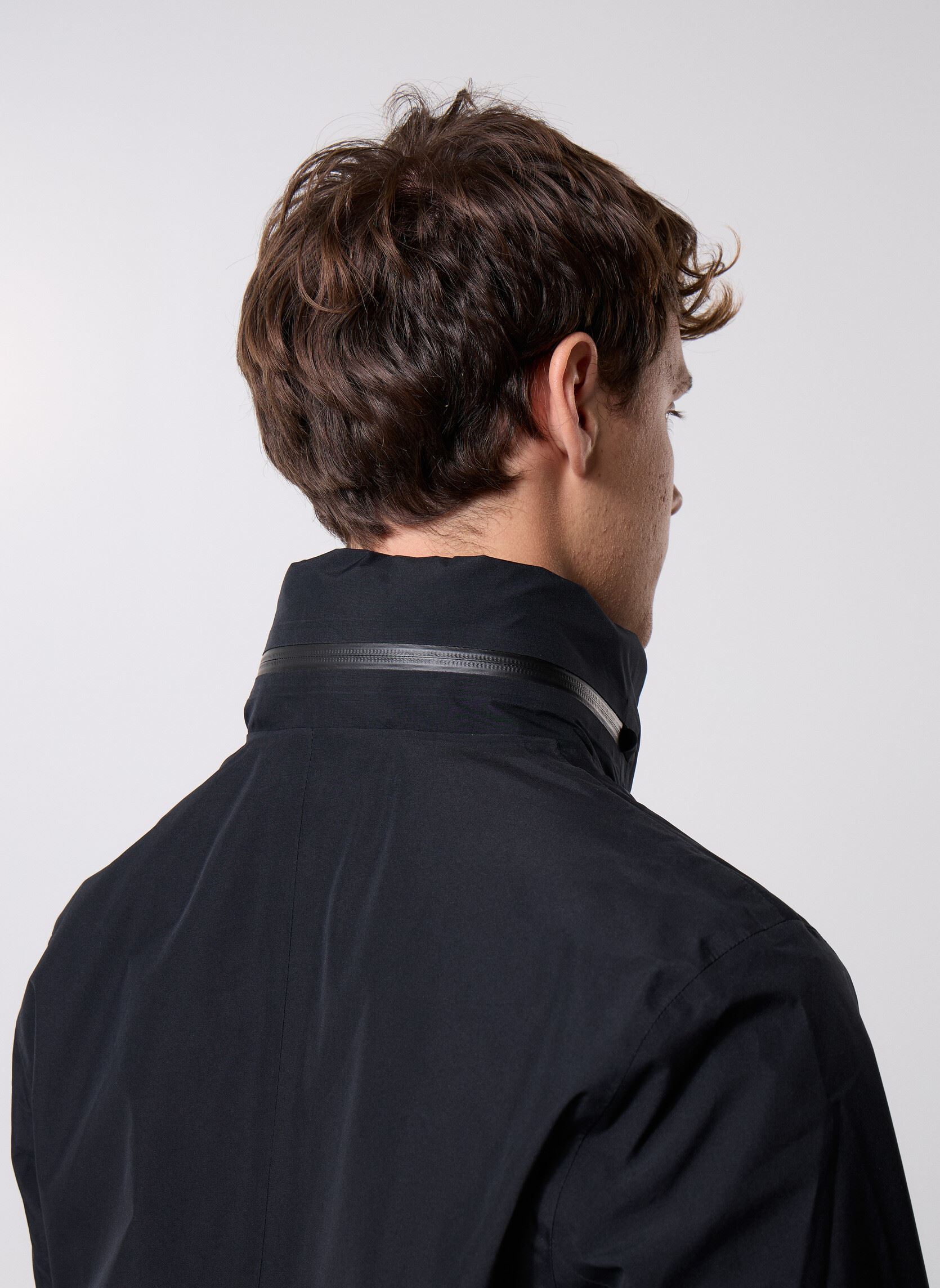 Parkas Parka Longue Gore-Tex Avec Capuches Retr homme noir Aigle Parkas Parka Longue Gore-Tex Avec Capuches Retr homme noir Noir