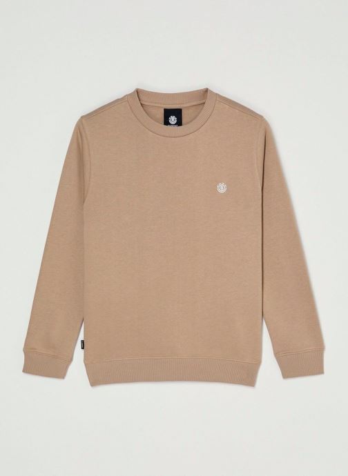 Element Sweatshirts mit Reißverschluss Icon Embroidery Cr Y jungen beige