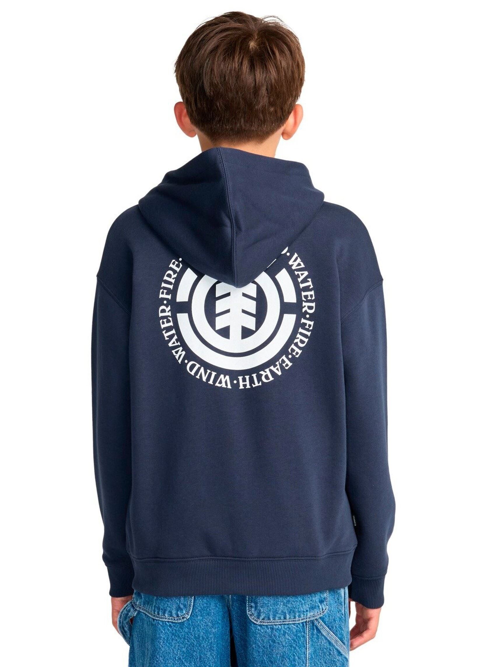 Sweats zippés Seal Bp Zh Y garçon bleu Element Sweats zippés Seal Bp Zh Y garçon bleu Eclipse Navy