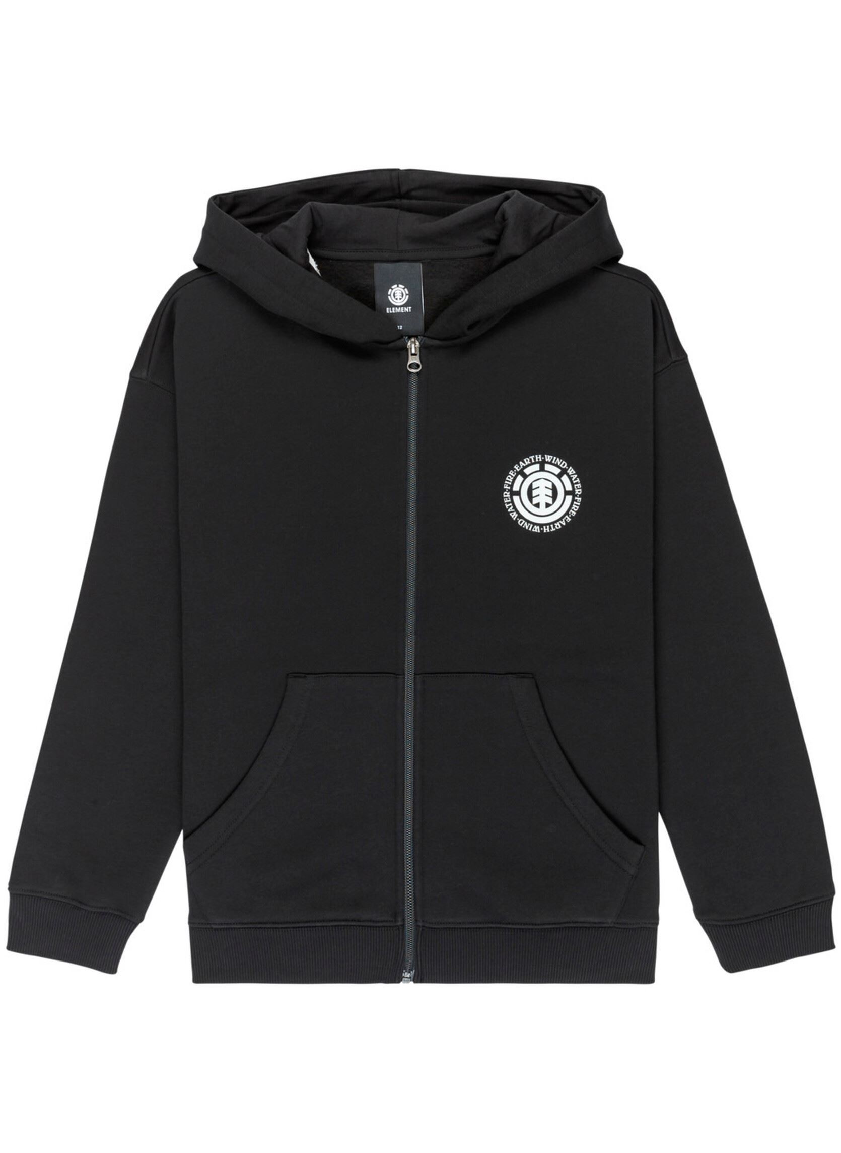 Sweats zippés Seal Bp Zh Y garçon noir Element Sweats zippés Seal Bp Zh Y garçon noir FLINT BLACK