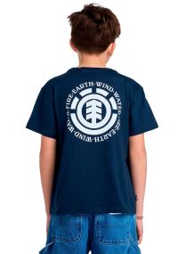 Tee-shirts manches courtes Seal Bp Ss Y garçon noir