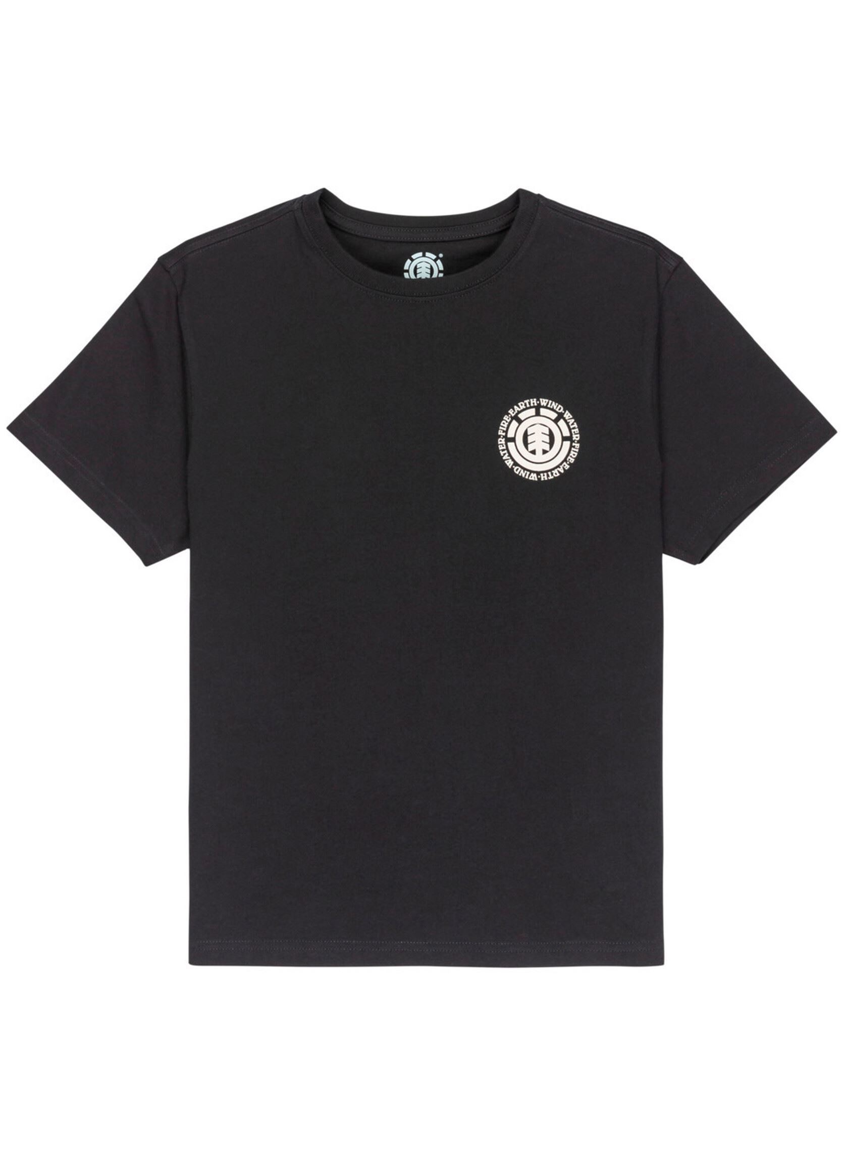 Tee-shirts manches courtes Seal Bp Ss Y garçon noir Element Tee-shirts manches courtes Seal Bp Ss Y garçon noir FLINT BLACK