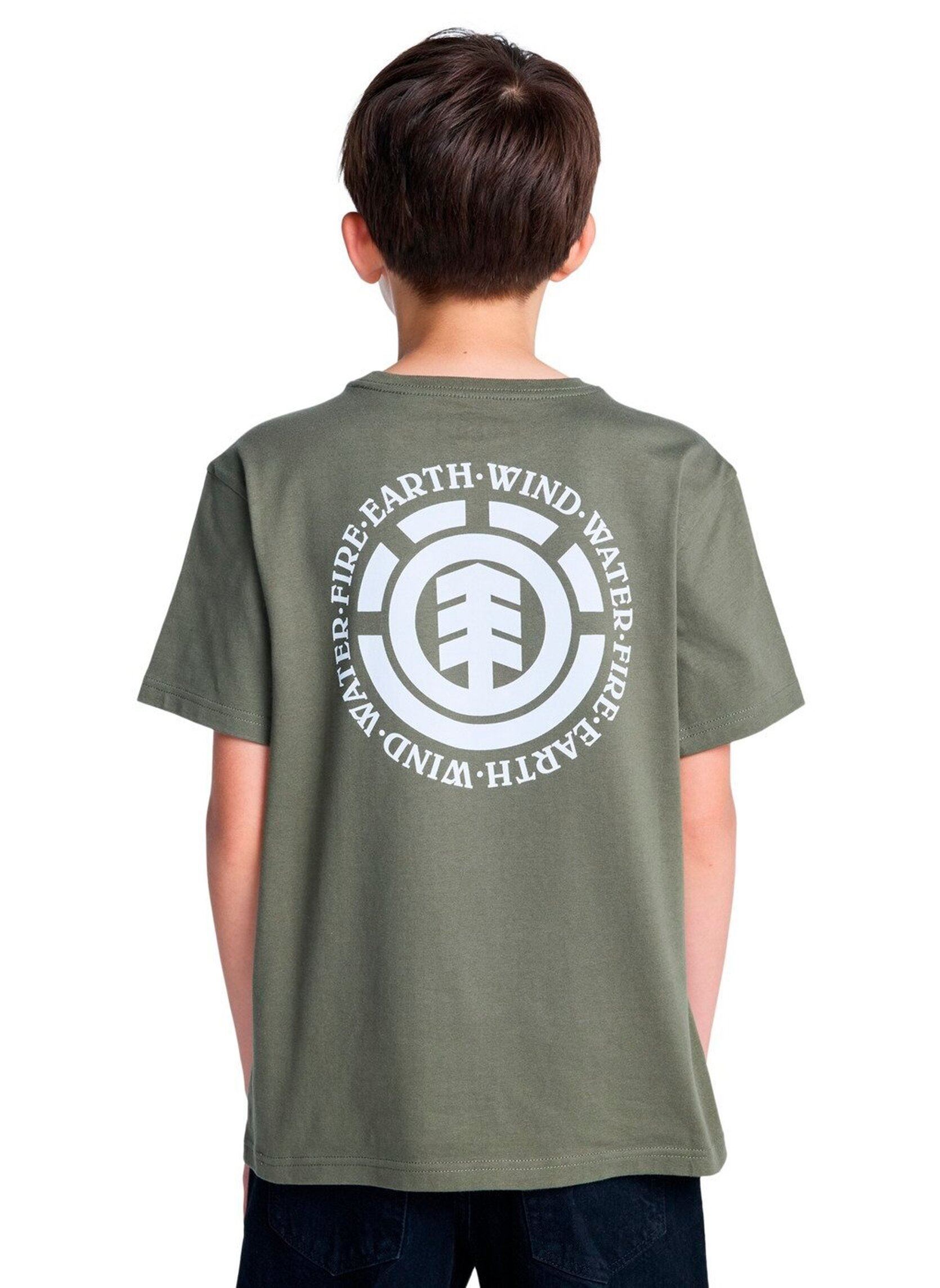 Tee-shirts manches courtes Seal Bp Ss Y garçon vert Element Tee-shirts manches courtes Seal Bp Ss Y garçon vert KALAMATA