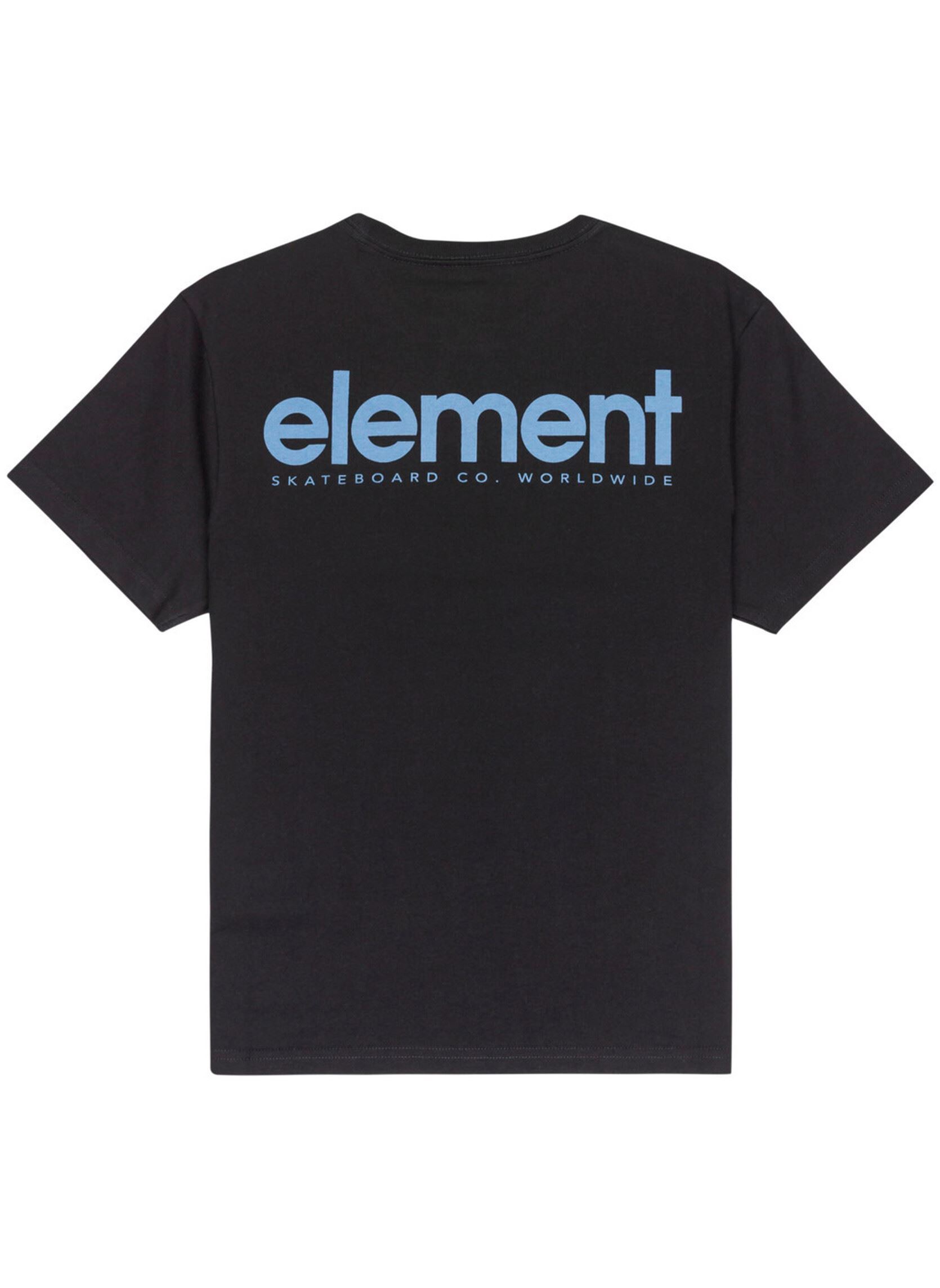 Tee-shirts manches courtes Lowcase Bp Ss Y garçon bleu Element Tee-shirts manches courtes Lowcase Bp Ss Y garçon bleu FLINT BLACK