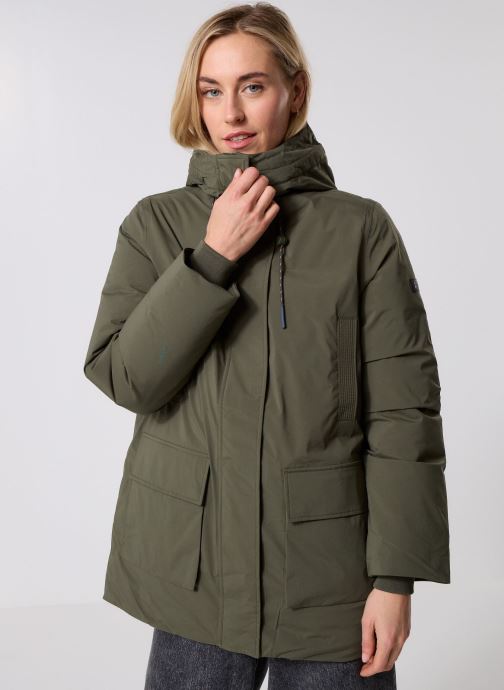 Aigle Parkas Parka Mi-Longue MTD® Très Chaude femme vert