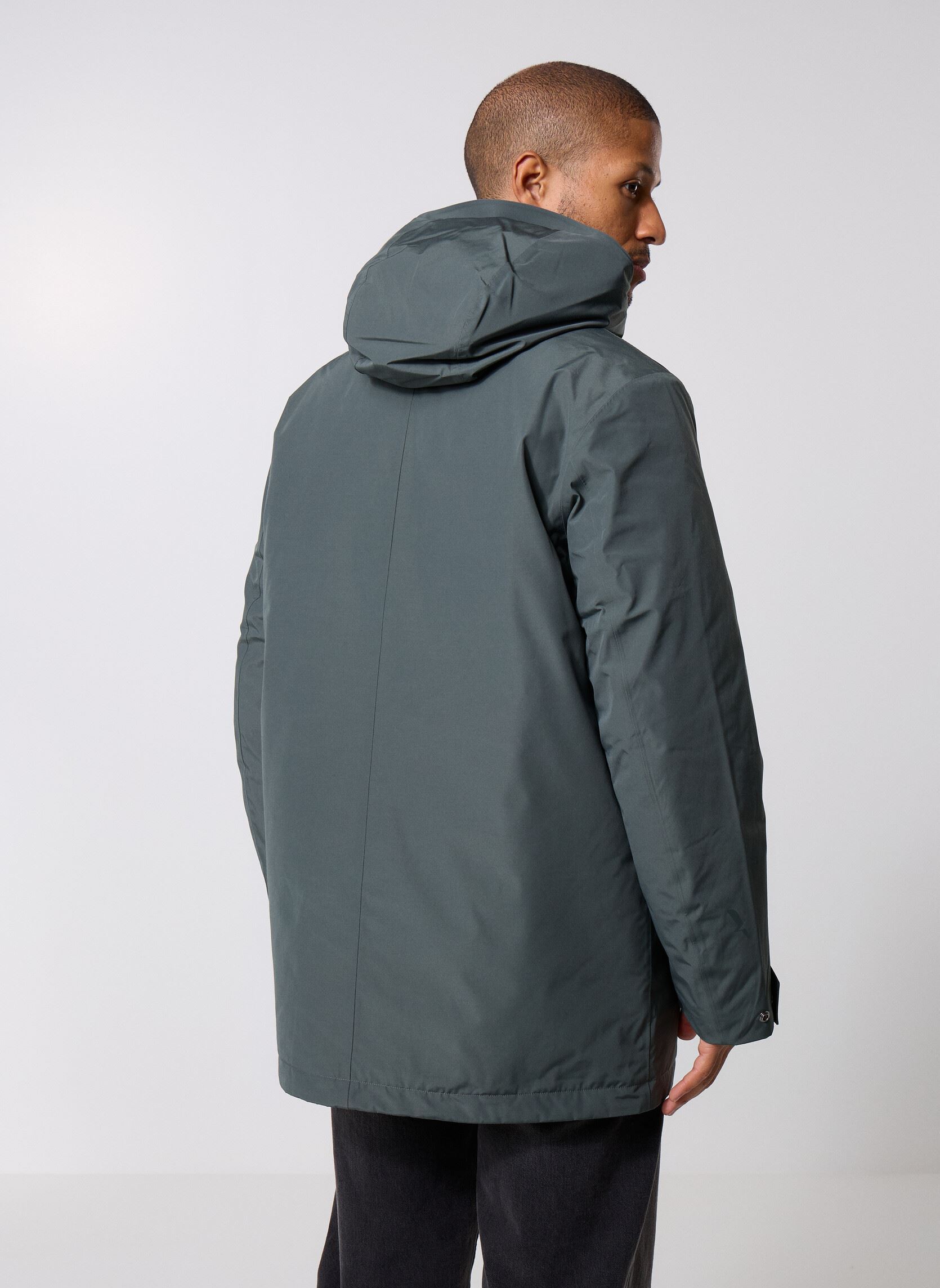 Parkas Parka Mi-Longue MTD® Avec Capuches homme vert Aigle Parkas Parka Mi-Longue MTD® Avec Capuches homme vert URBAN