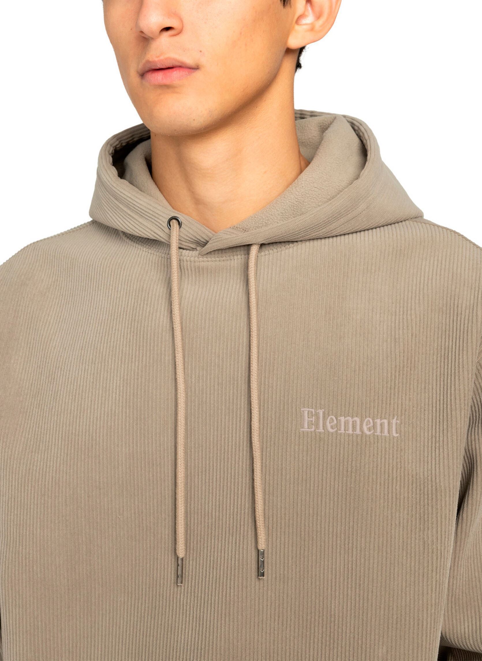 Sweats à capuche Serif Corduroy Po homme beige Element Sweats à capuche Serif Corduroy Po homme beige ALUMINUM