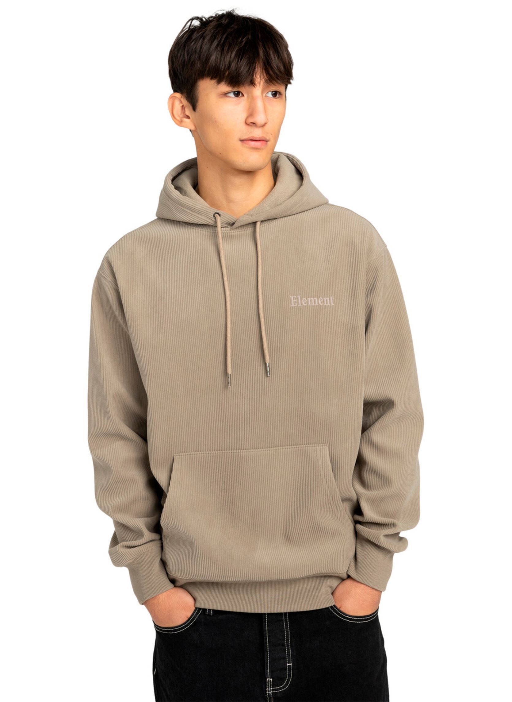 Sweats à capuche Serif Corduroy Po homme beige Element Sweats à capuche Serif Corduroy Po homme beige ALUMINUM