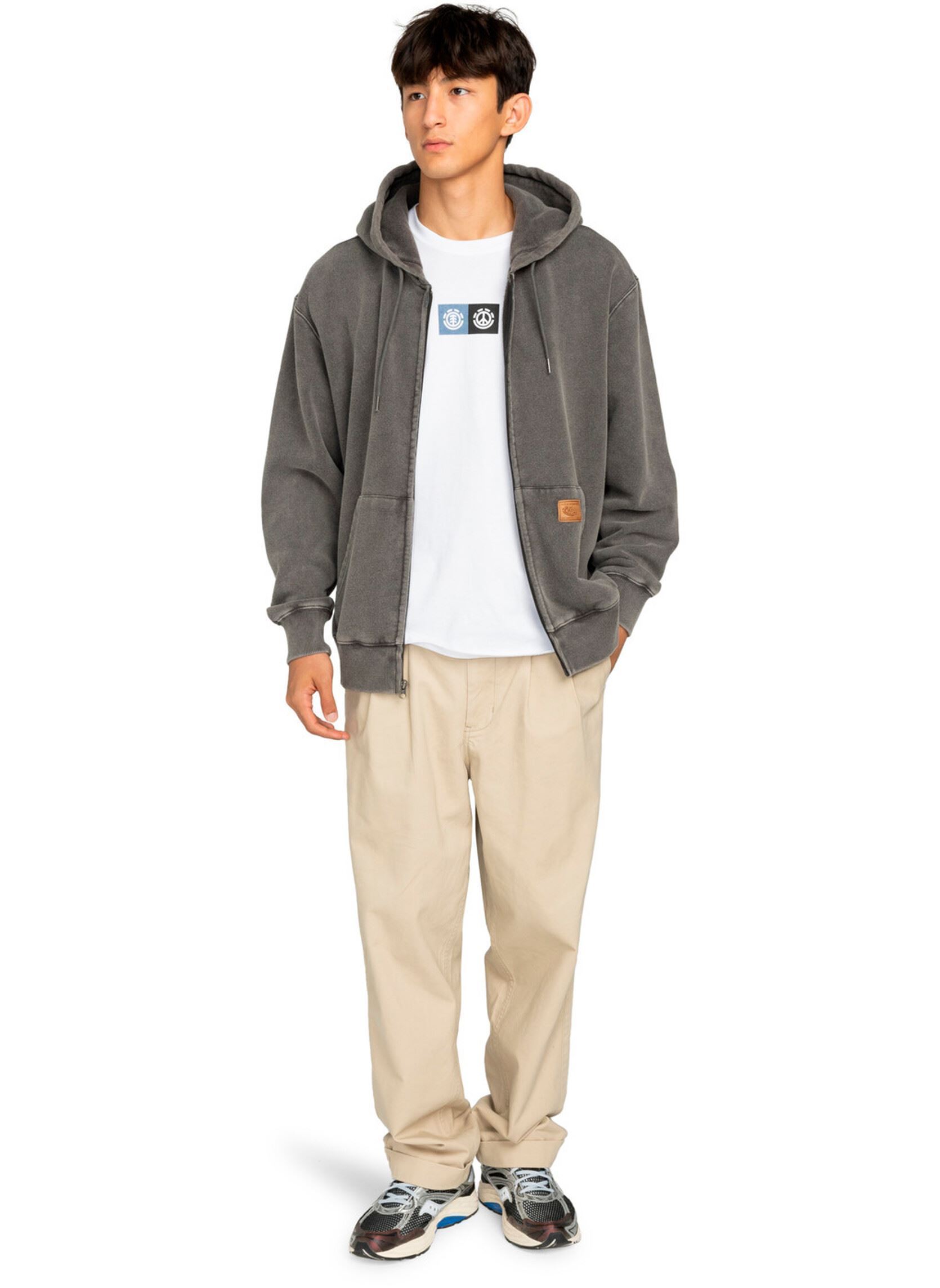 Sweats zippés Cargo Zh homme noir Element Sweats zippés Cargo Zh homme noir OFF BLACK