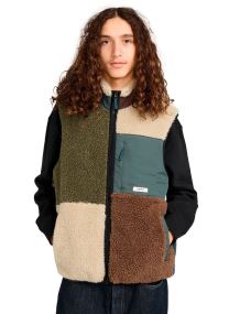 Fleece-Jacken Lake Sherpa Vest herren mehrfarbig Element Fleece-Jacken Lake Sherpa Vest herren mehrfarbig Multicolor