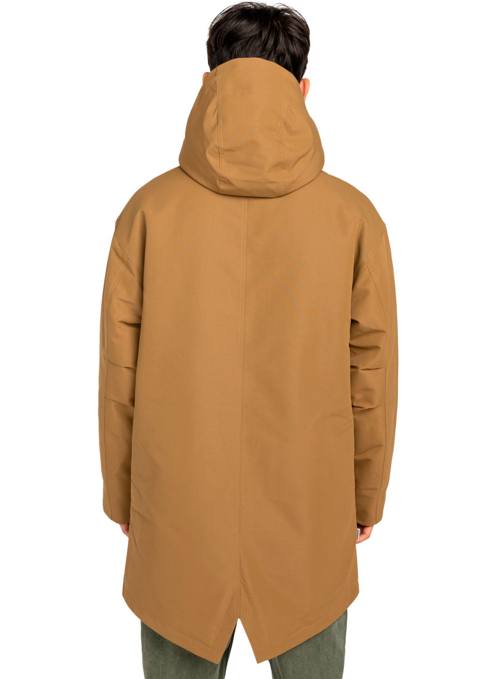 Winterjas Fishtail Parka heren bruin Element Winterjas Fishtail Parka heren bruin KANGAROO