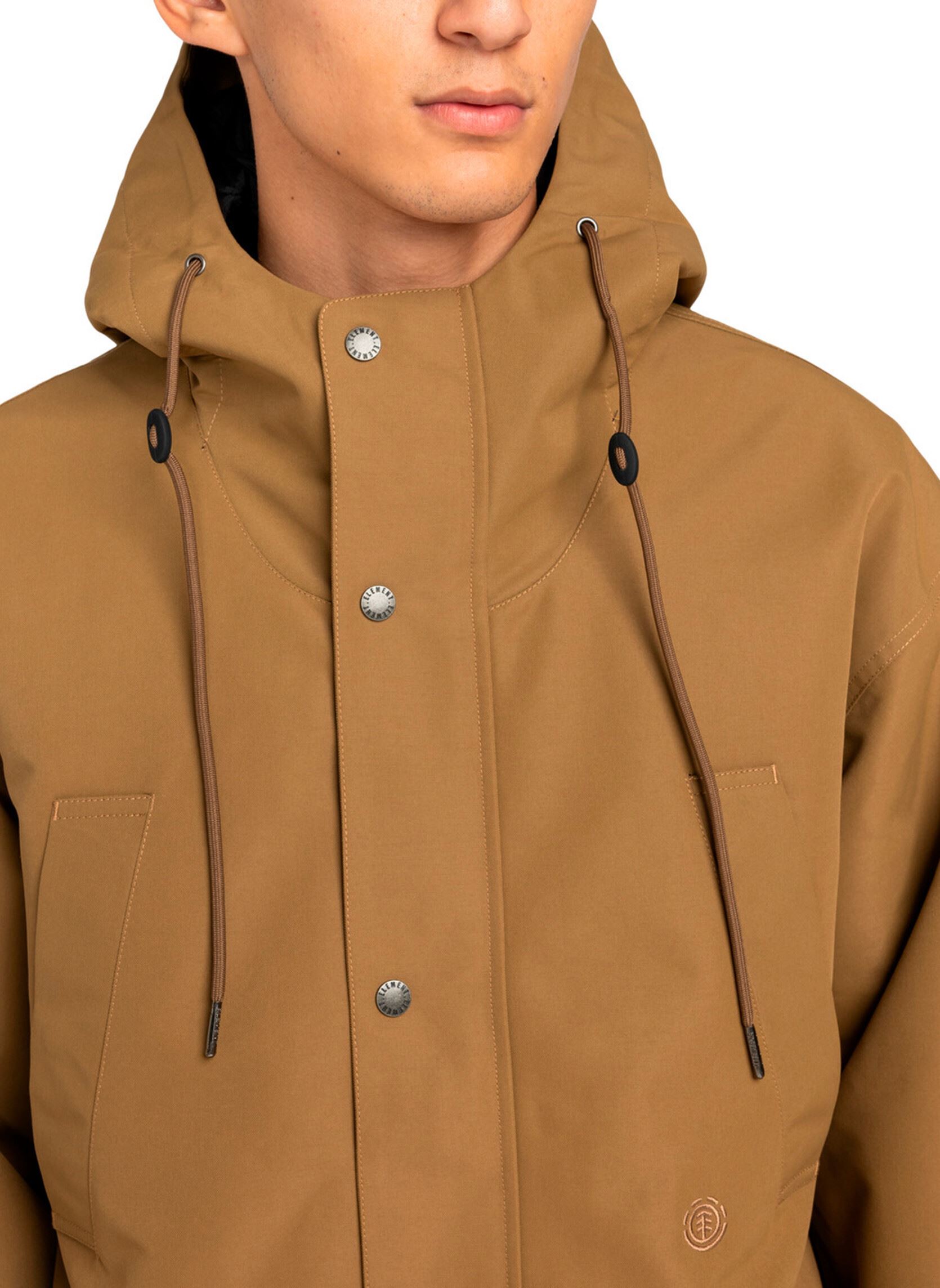 Winterjas Fishtail Parka heren bruin Element Winterjas Fishtail Parka heren bruin KANGAROO
