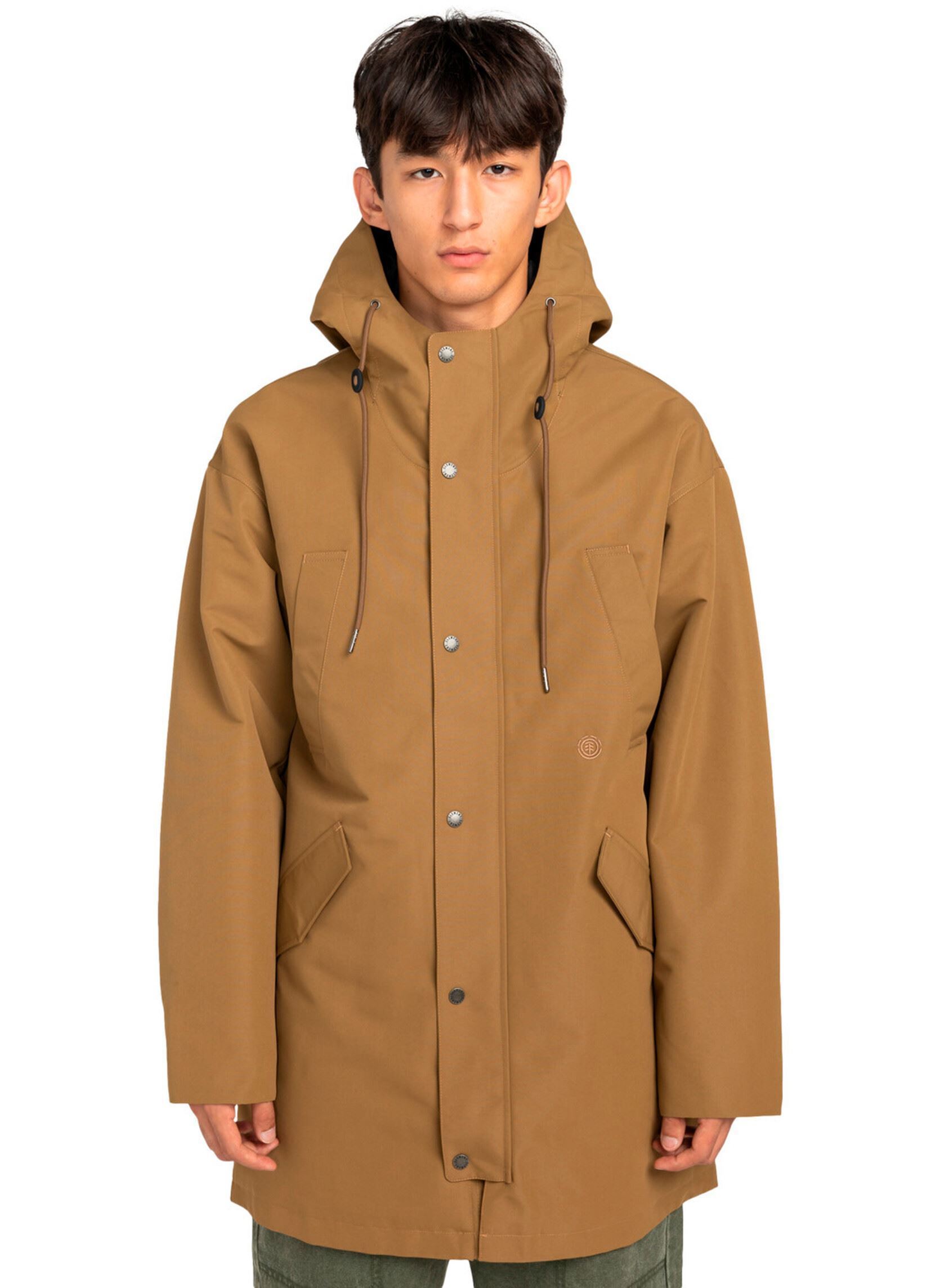 Winterjas Fishtail Parka heren bruin Element Winterjas Fishtail Parka heren bruin KANGAROO