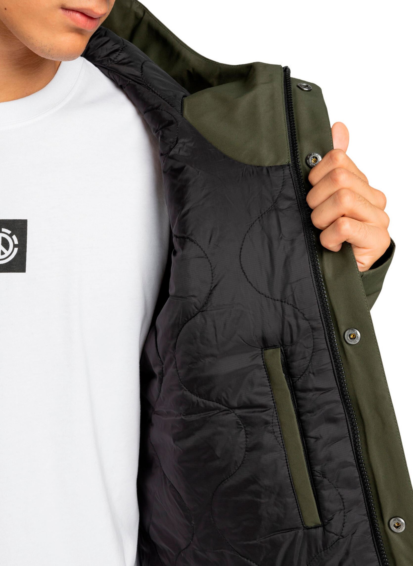 Parkas Fishtail Parka homme vert Element Parkas Fishtail Parka homme vert FOREST NIGHT