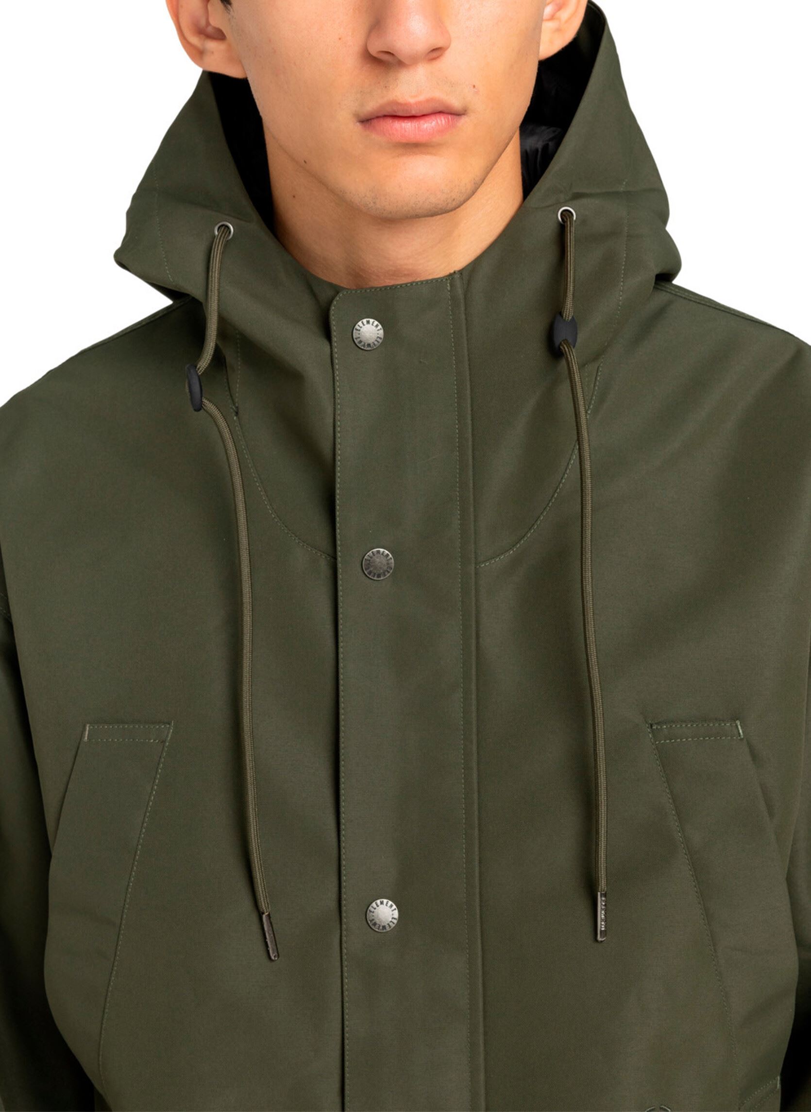 Parkas Fishtail Parka homme vert Element Parkas Fishtail Parka homme vert FOREST NIGHT