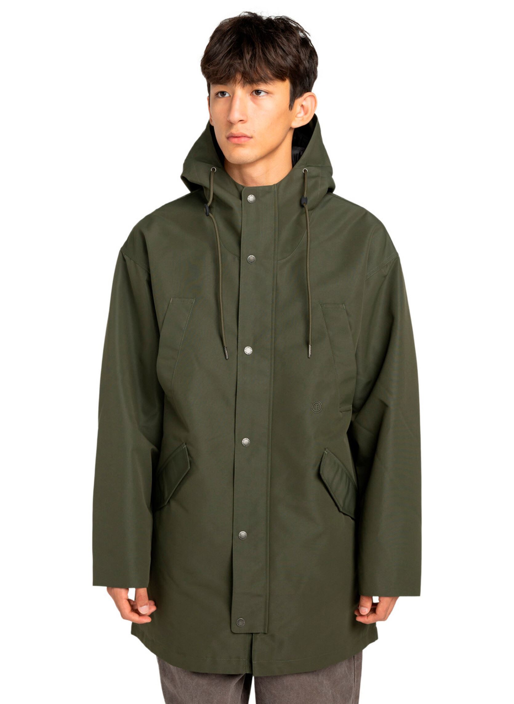 Parkas Fishtail Parka homme vert Element Parkas Fishtail Parka homme vert FOREST NIGHT