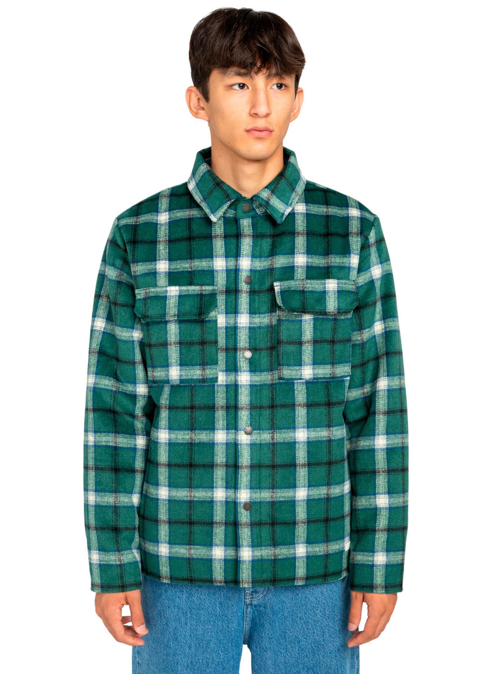 Chemise de pêche Loco Skailz homme 1/4 zip LS performance XL/noir-vert