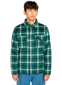 Chemises Lodge Check homme vert Element Chemises Lodge Check homme vert DARK GREEN CHECK