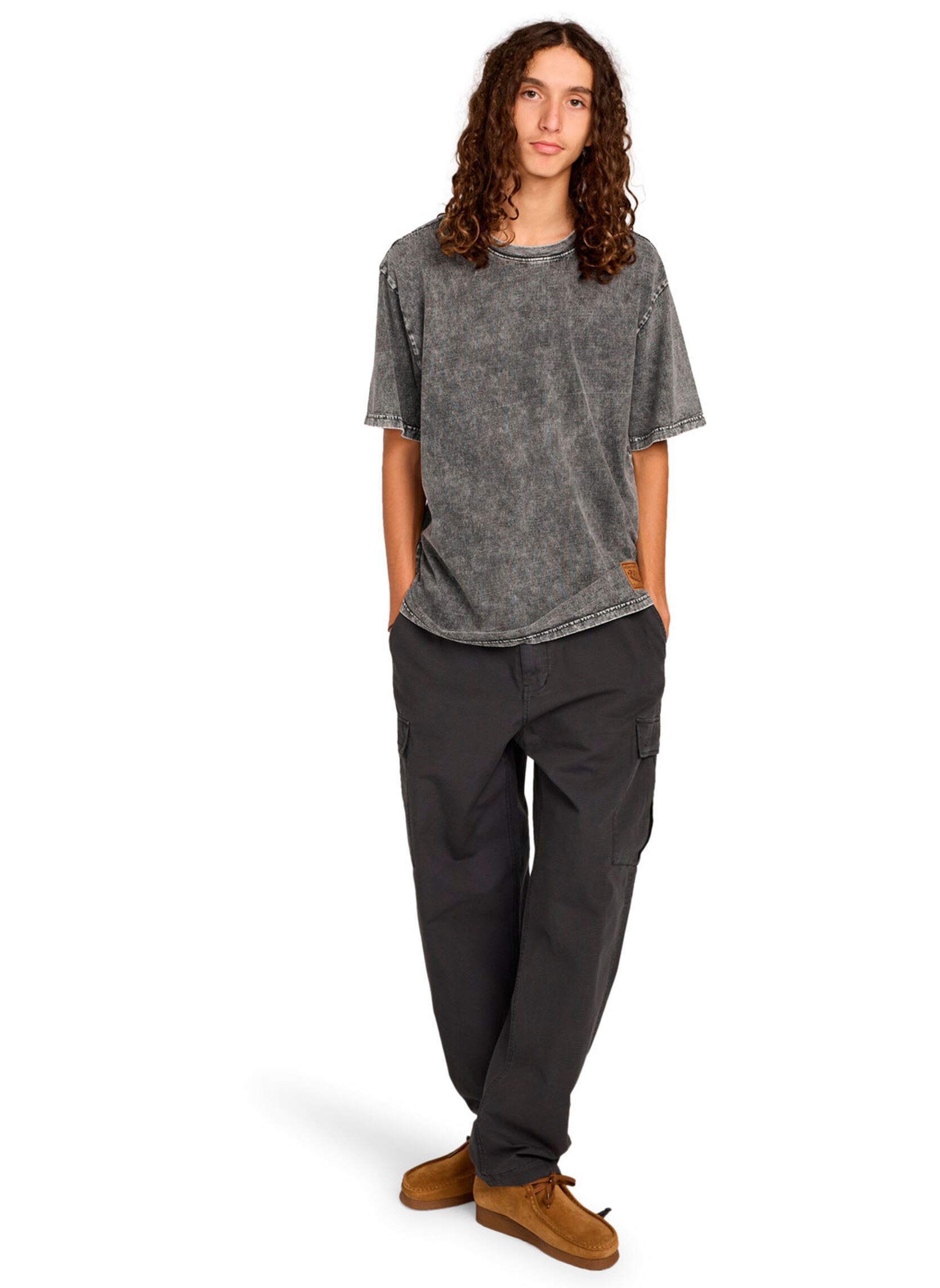 T-shirts met korte mouwen Cargo Ss heren zwart Element T-shirts met korte mouwen Cargo Ss heren zwart OFF BLACK