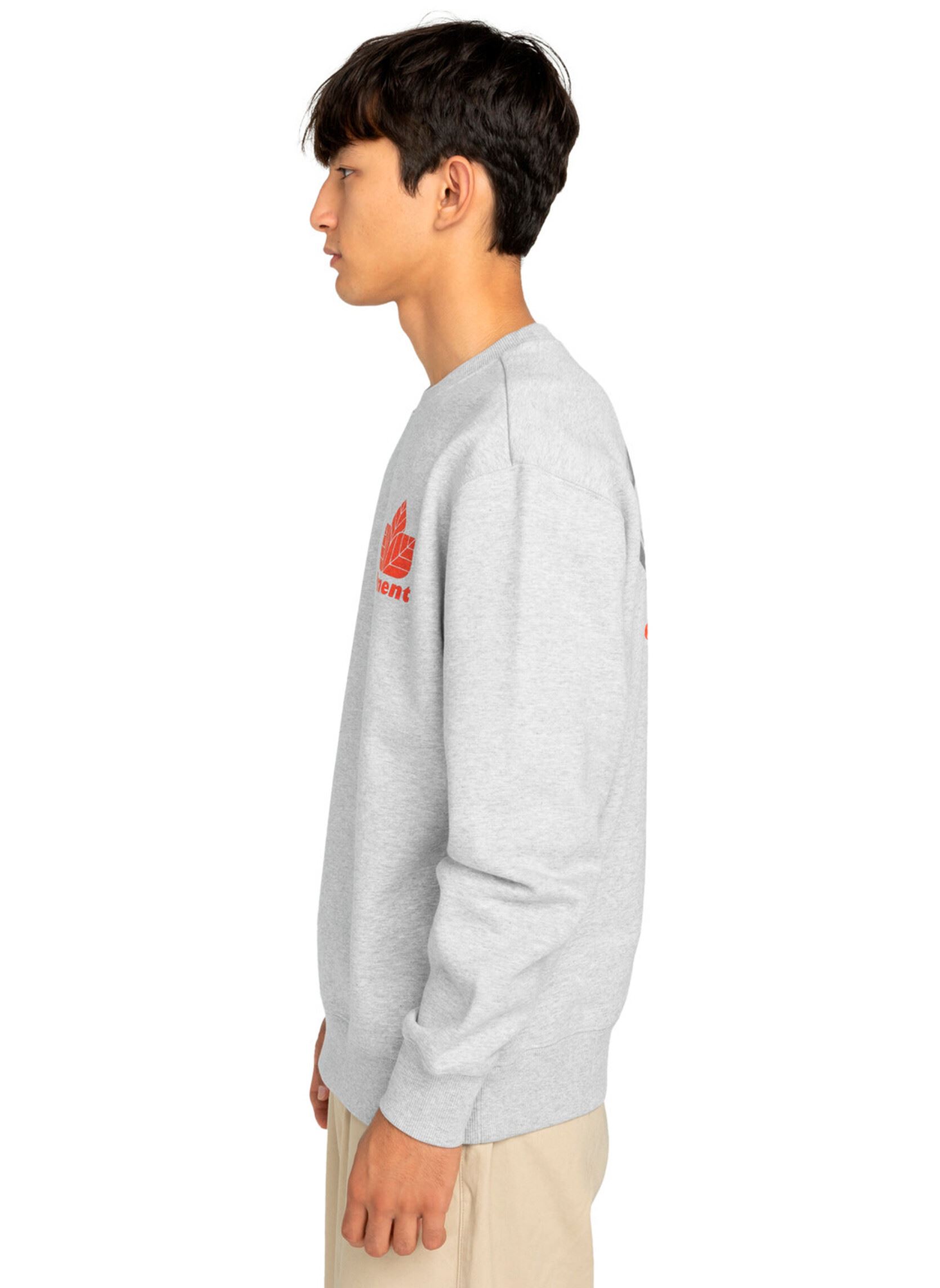 Felpe Sporting Cr uomo grigio Element Felpe Sporting Cr uomo grigio MID GREY HEATHER