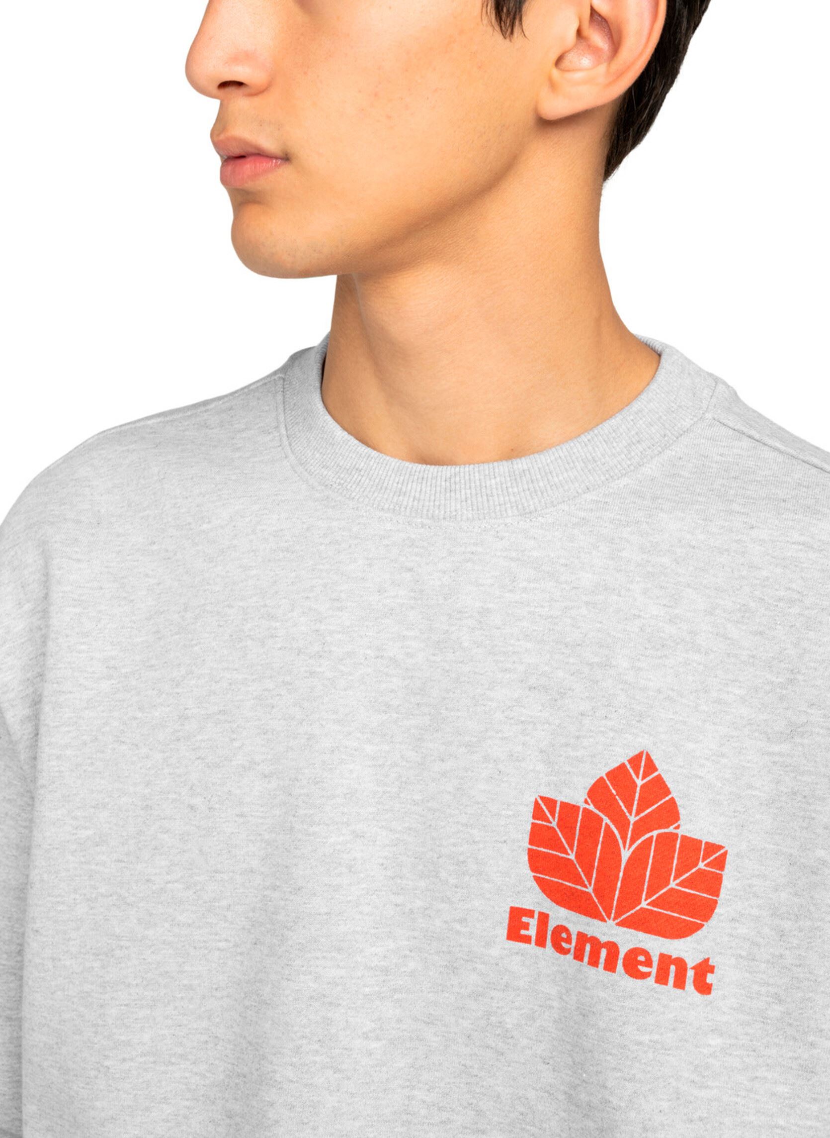 Felpe Sporting Cr uomo grigio Element Felpe Sporting Cr uomo grigio MID GREY HEATHER
