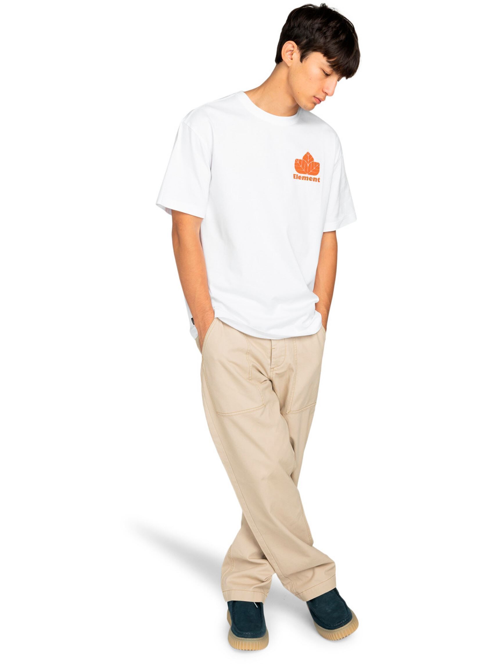 T-shirt a maniche corte Sporting Ss uomo bianco Element T-shirt a maniche corte Sporting Ss uomo bianco OPTIC WHITE