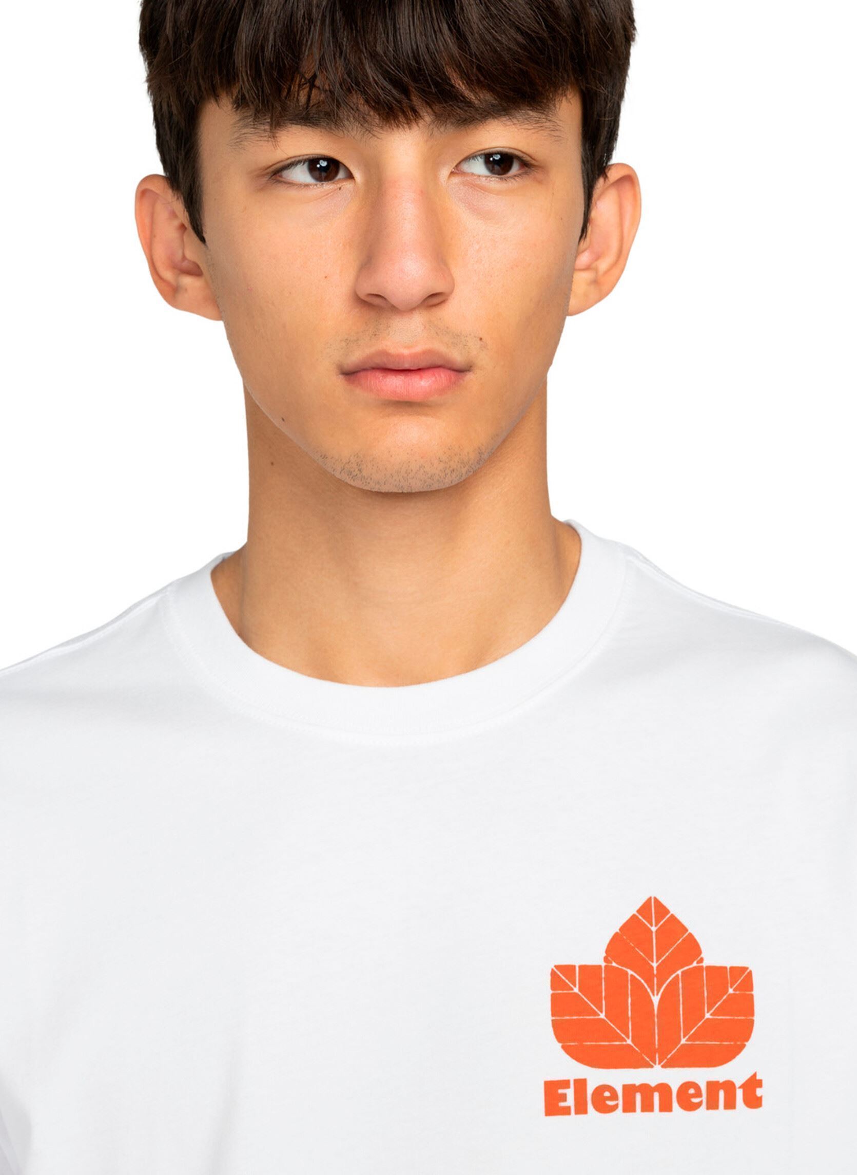 T-shirt a maniche corte Sporting Ss uomo bianco Element T-shirt a maniche corte Sporting Ss uomo bianco OPTIC WHITE