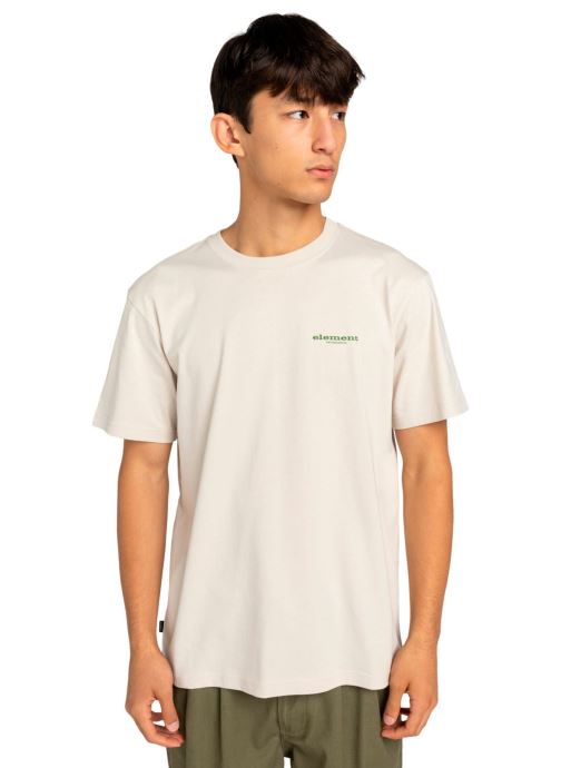 Element T-shirts met korte mouwen Bigfoot Trees Ss heren beige