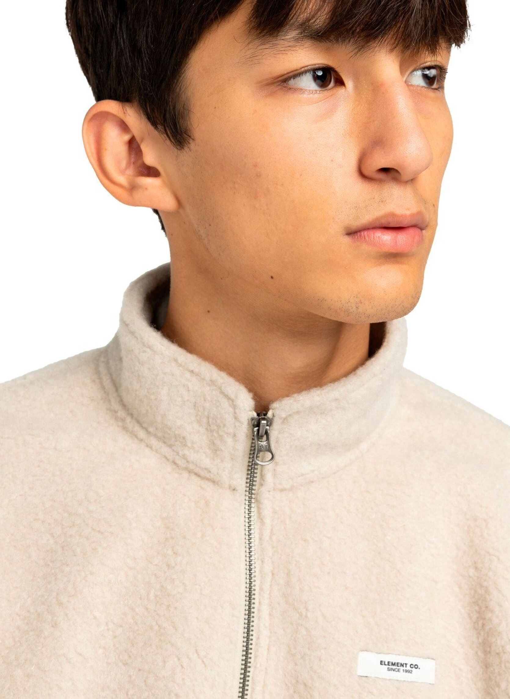 Fleece-Pullover Shepherd Quarter Zip herren beige Element Fleece-Pullover Shepherd Quarter Zip herren beige OATMEAL HEATHER