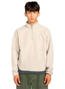 Fleece-Pullover Shepherd Quarter Zip herren beige