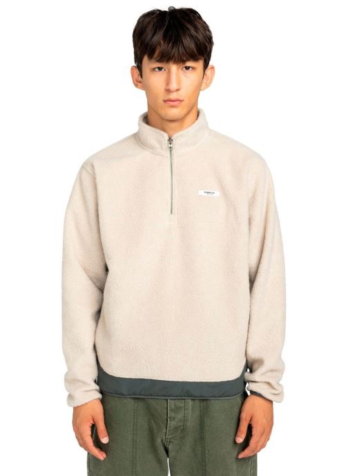 Element Pulls polaires Shepherd Quarter Zip homme beige