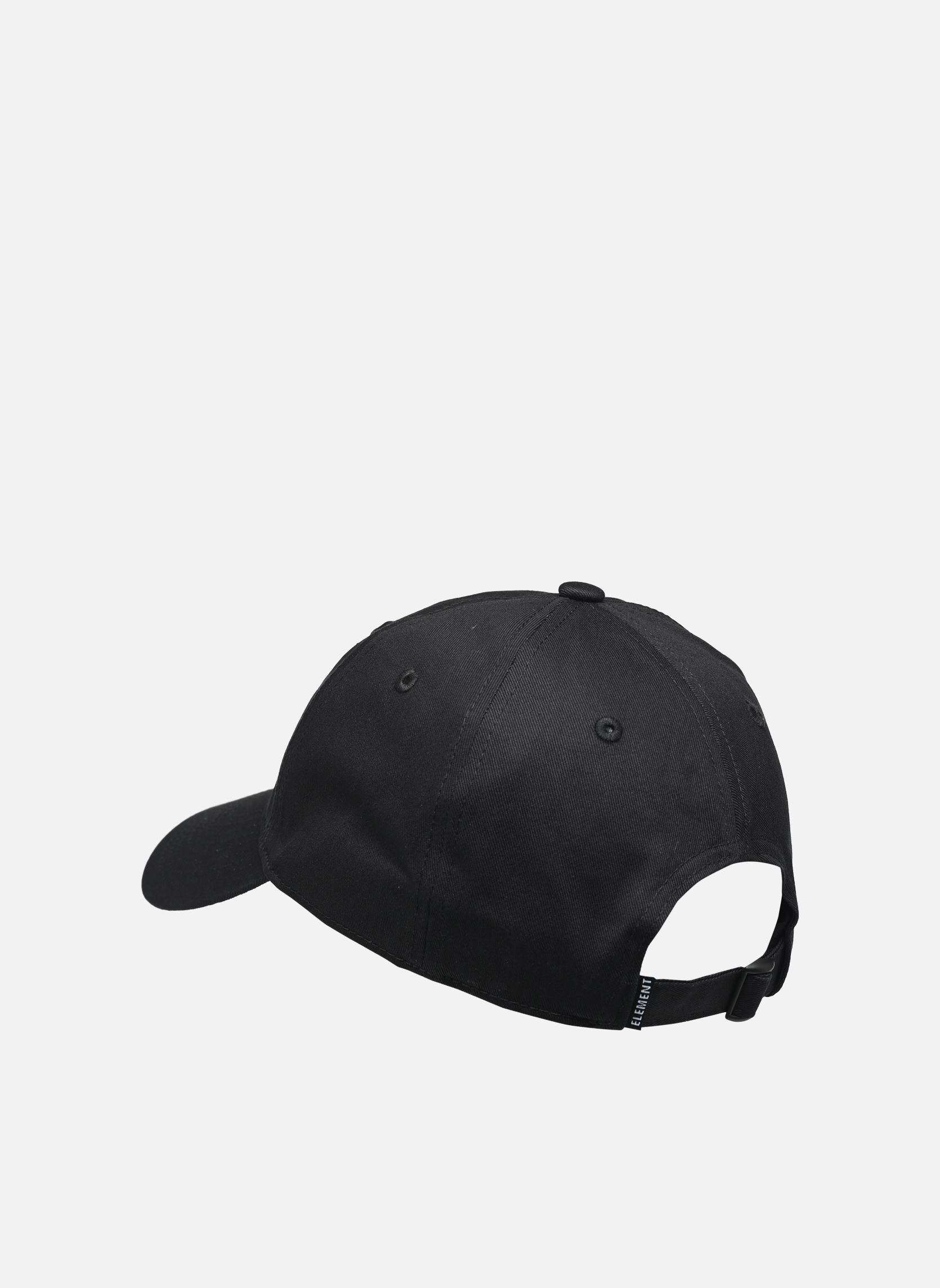 Petten Icon Dad Cap Twill heren zwart Element Petten Icon Dad Cap Twill heren zwart FLINT BLACK
