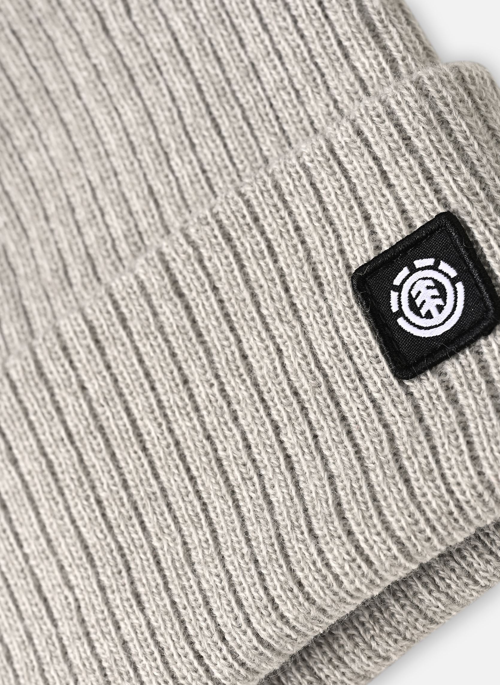 Mützen Mid Icon Beanie Rib herren grau Element Mützen Mid Icon Beanie Rib herren grau HEATHER GREY