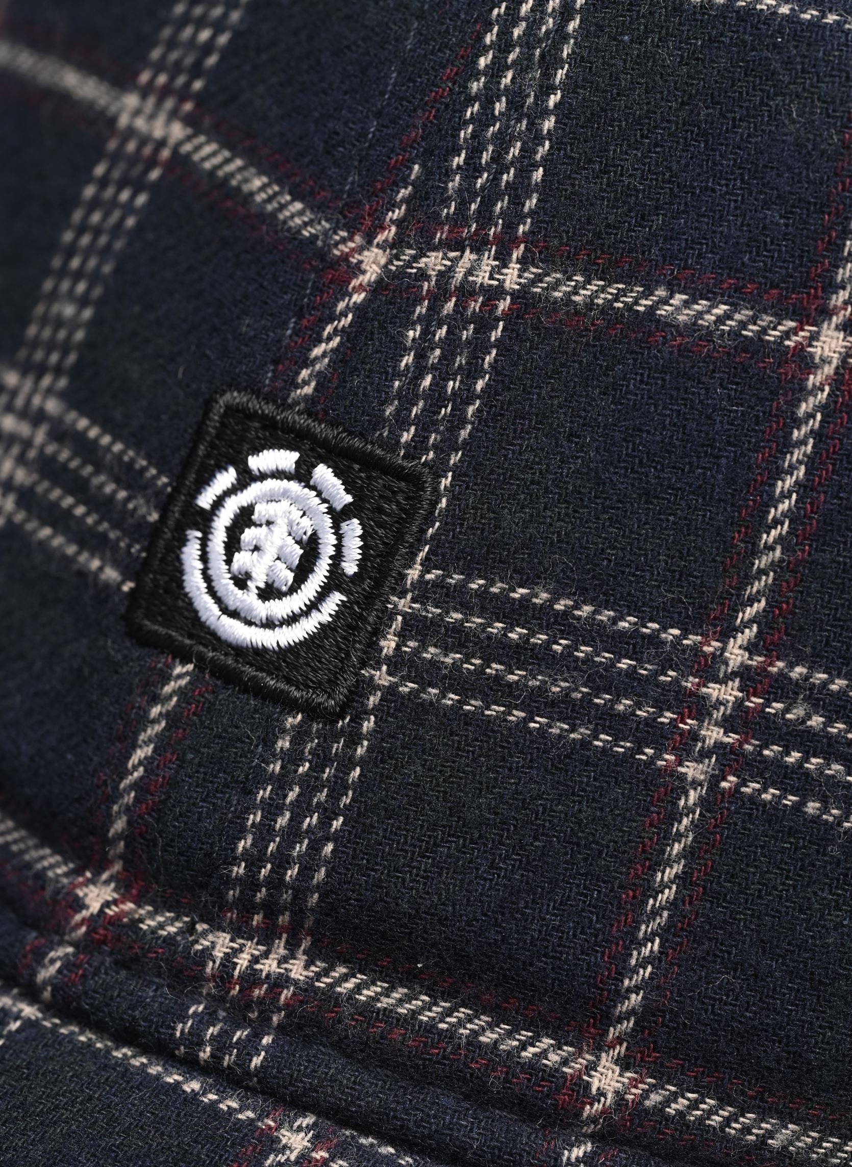 Petten Icon Dad Cap Check heren blauw Element Petten Icon Dad Cap Check heren blauw TARTAN BLUE