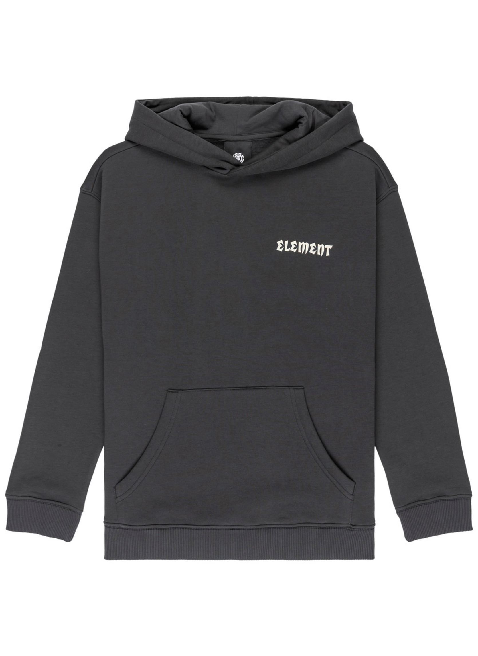 Sweats à capuche Bite Me Po Y garçon noir Element Sweats à capuche Bite Me Po Y garçon noir OFF BLACK