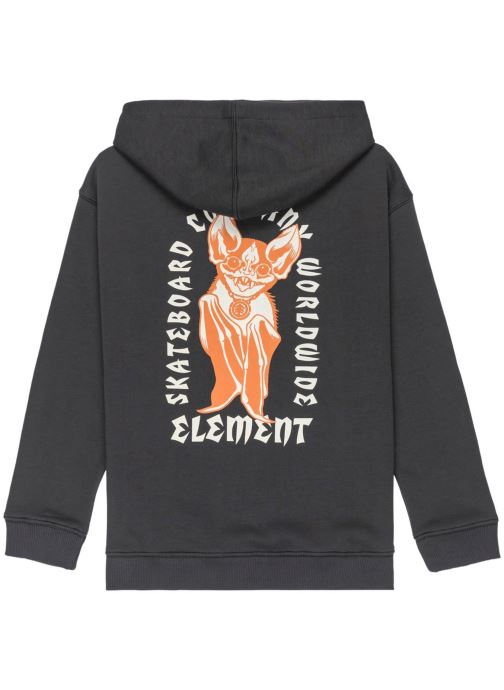 Element Kapuzenpullover Bite Me Po Y jungen schwarz