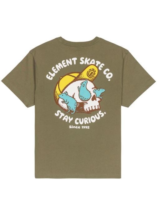 Element Tee-shirts manches courtes Curious Ss Y garçon vert