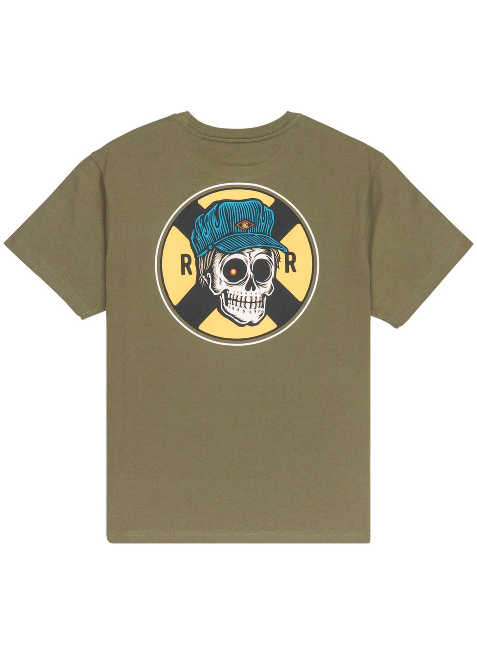 Tee-shirts manches courtes Timber Signs Ss Y garçon vert Element Tee-shirts manches courtes Timber Signs Ss Y garçon vert KALAMATA