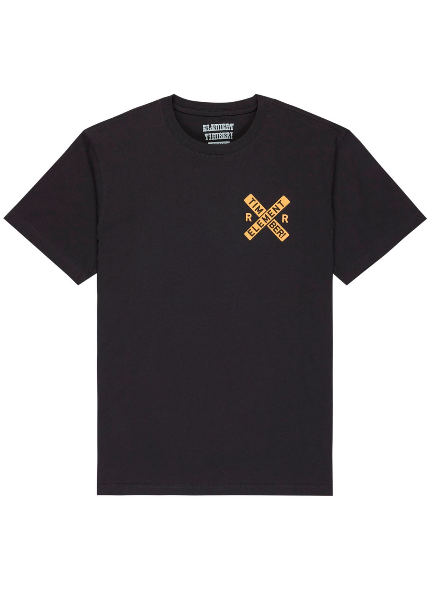 Tee-shirts manches courtes Timber Freight Train Ss Y garçon noir Element Tee-shirts manches courtes Timber Freight Train Ss Y garçon noir OFF BLACK