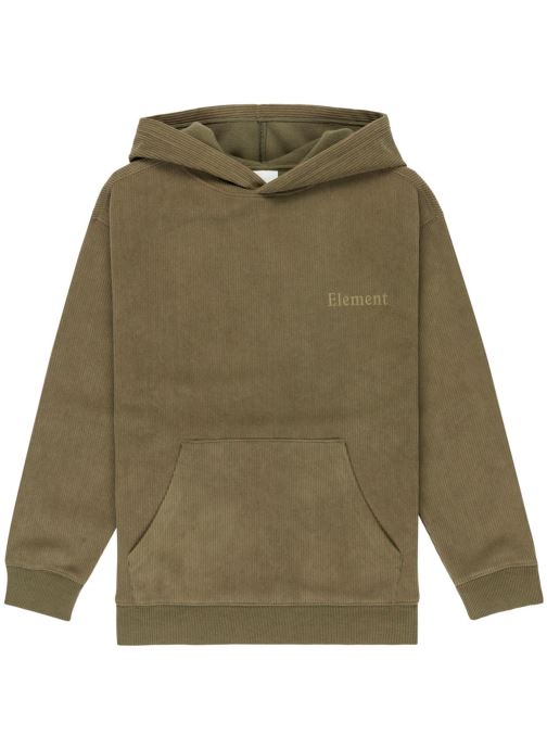 Element Hoodies Serif Corduroy Po Y jongens groen