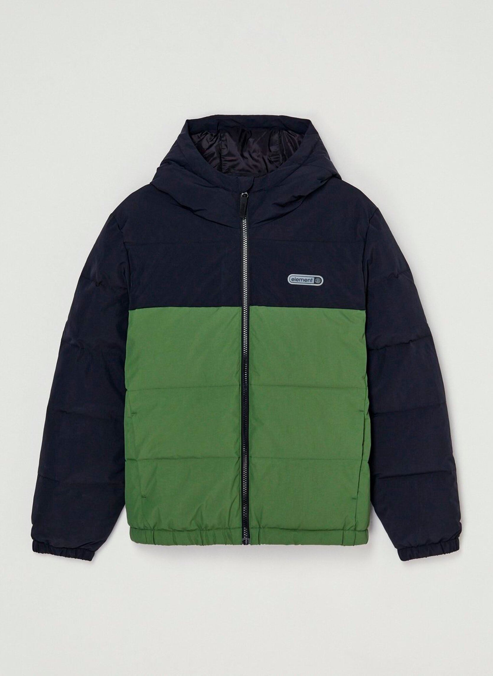 Daunenjacken Classic Hooded Puffer Y jungen grün Element Daunenjacken Classic Hooded Puffer Y jungen grün BRONZE GREEN