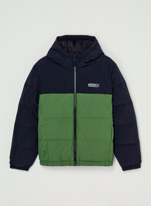 Element Daunenjacken Classic Hooded Puffer Y jungen grün