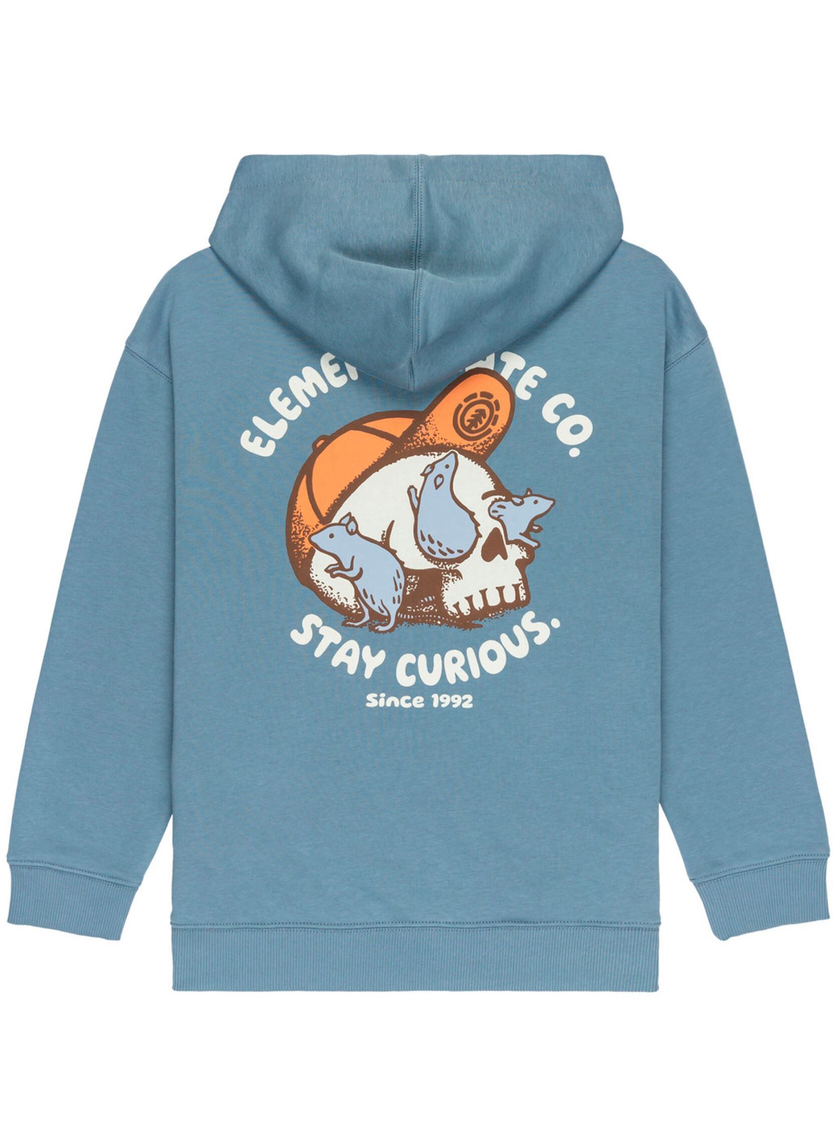 Kapuzenpullover Curious Po Y jungen blau Element Kapuzenpullover Curious Po Y jungen blau BLUE MIRAGE