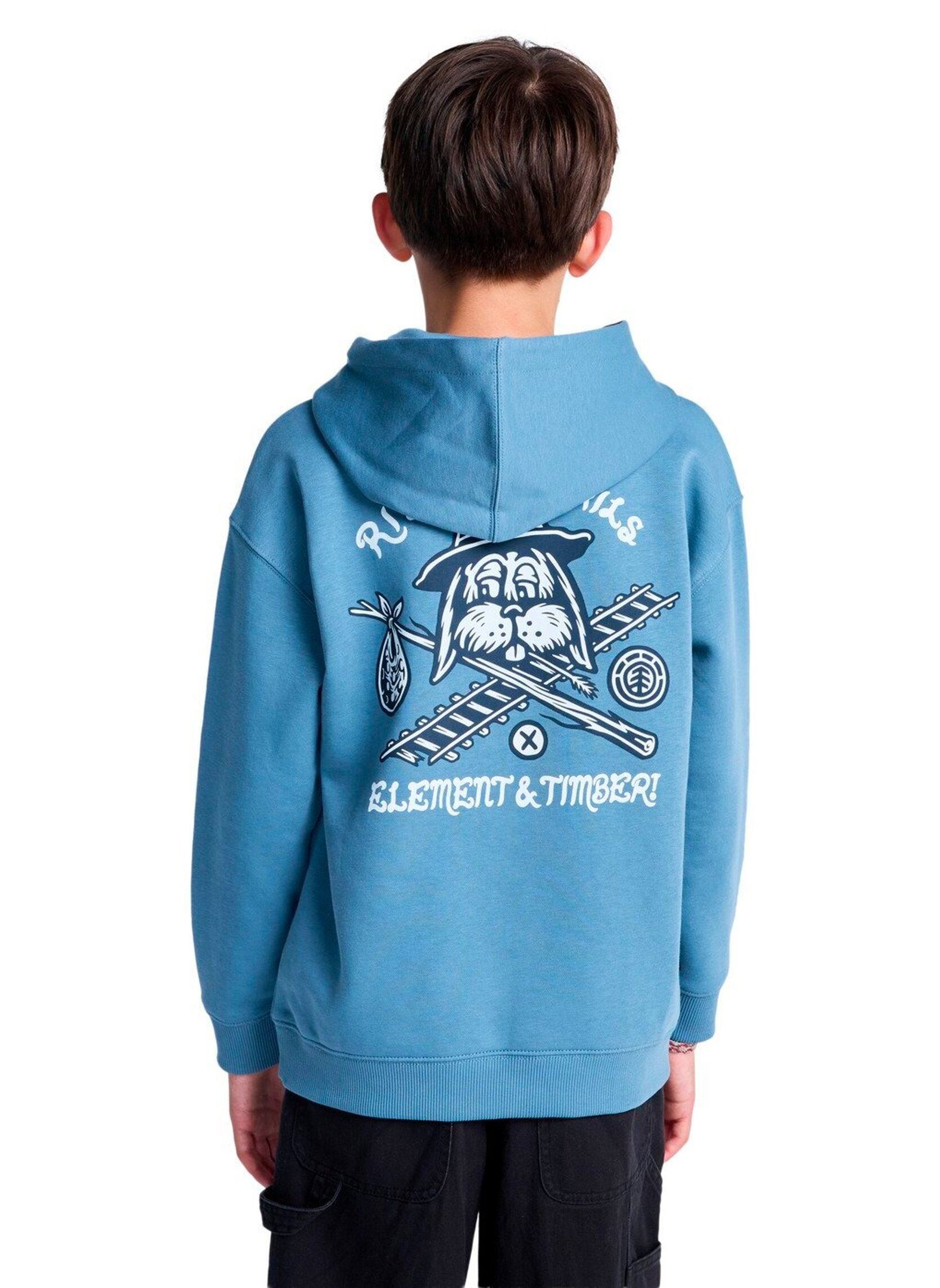 Hoodies Timber Hobos Po Y jongens blauw Element Hoodies Timber Hobos Po Y jongens blauw BLUE MIRAGE